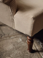 Fauteuil Clandon, velours sauge