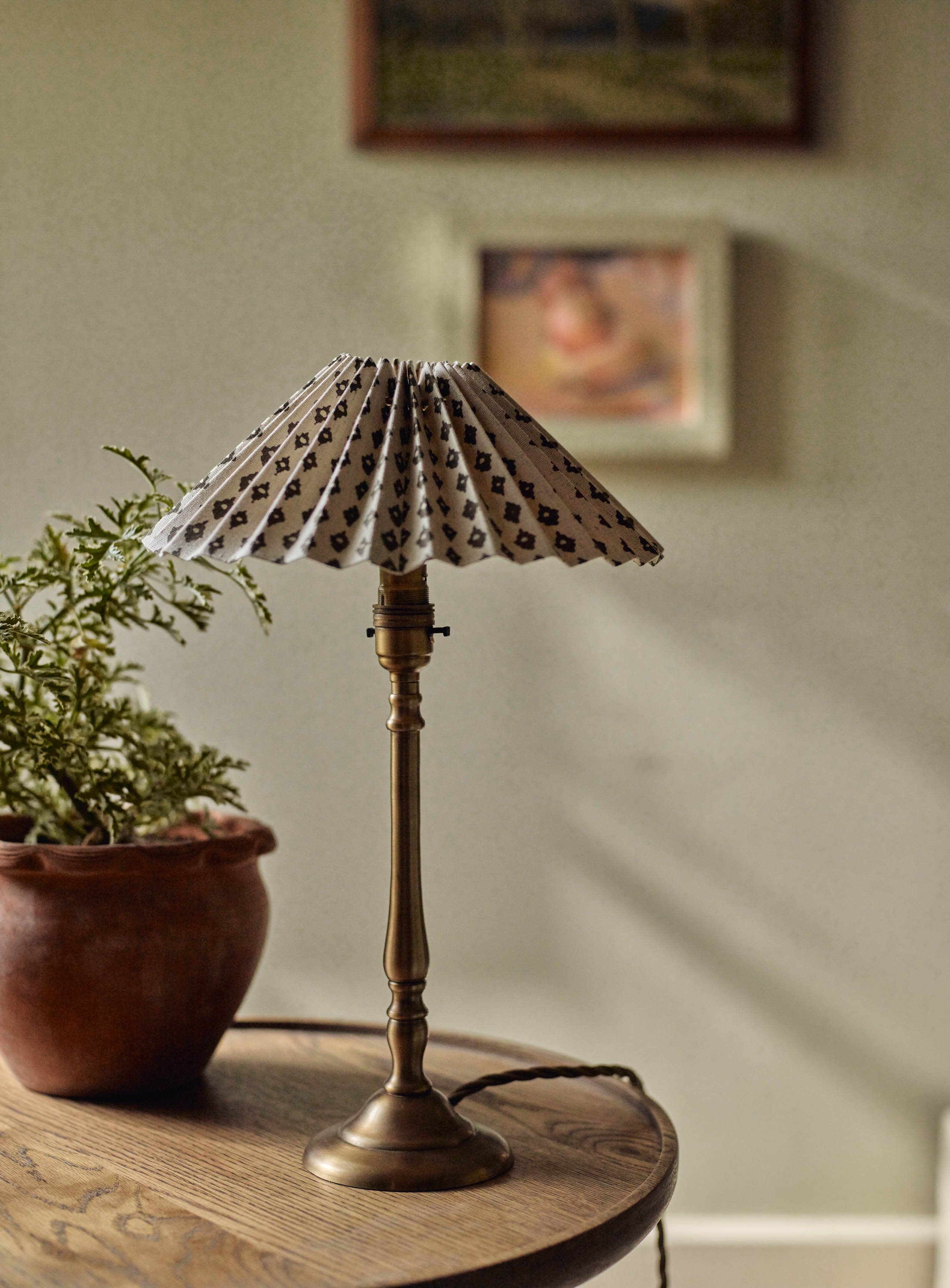Lampe de table en laiton Barnaby
