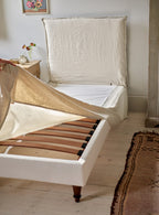 Sommier Mila, Plâtre Rose Lin