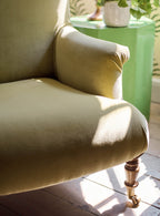 Fauteuil Finley, velours sauge