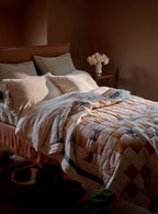 Couette patchwork en lin Noah