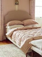 Lit Sloane, motif taupe à rayures Heritage
