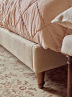 Lit Sloane, rayure ocre Heritage
