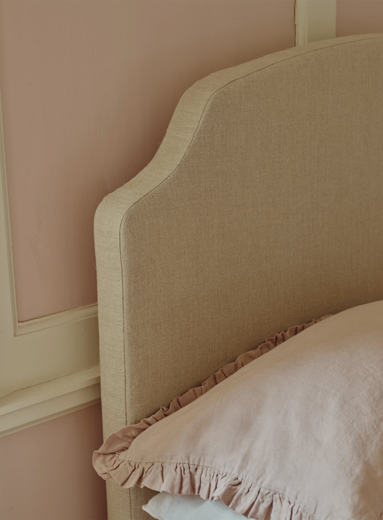 Lit Sloane, motif taupe à rayures Heritage