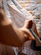 Couette patchwork en lin Noah