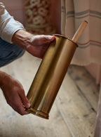 Porte-brosse de toilette Bilton, laiton antique