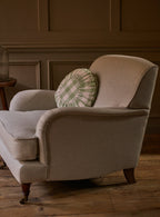 Fauteuil Abington, bleu à pois