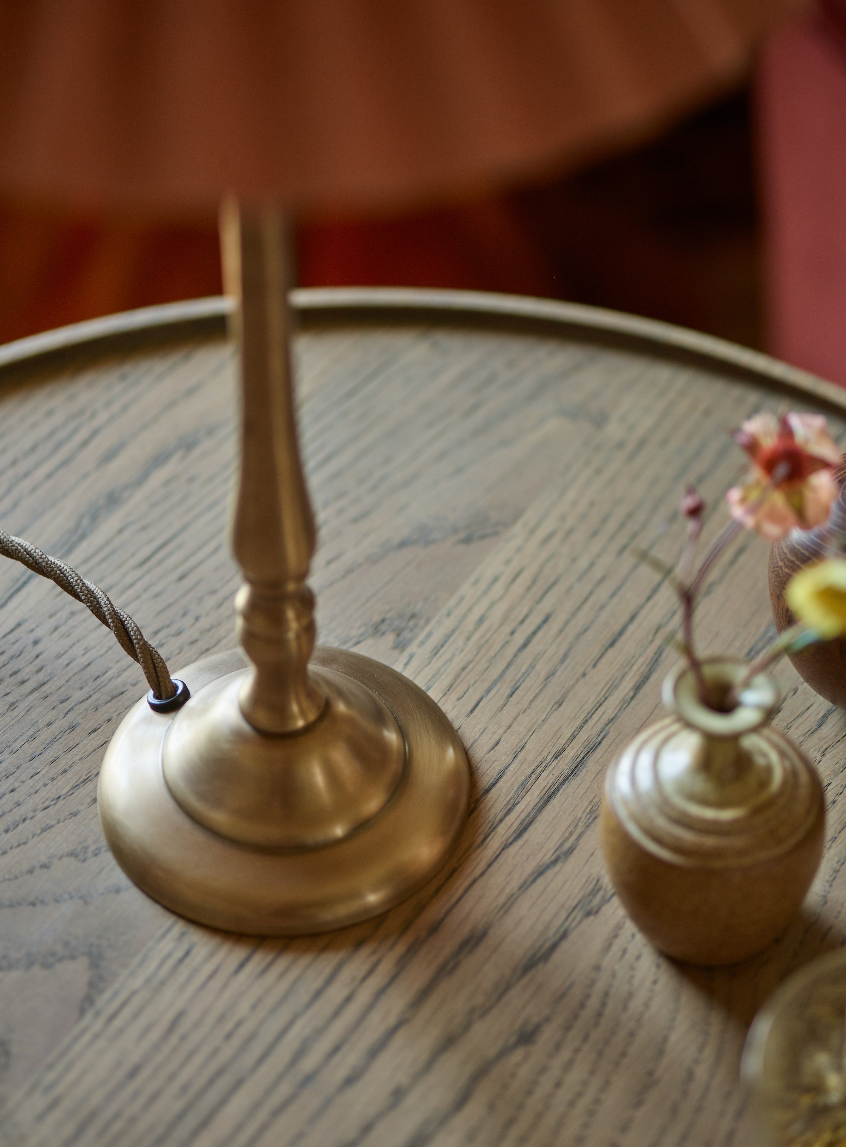 Lampe de table en laiton Barnaby