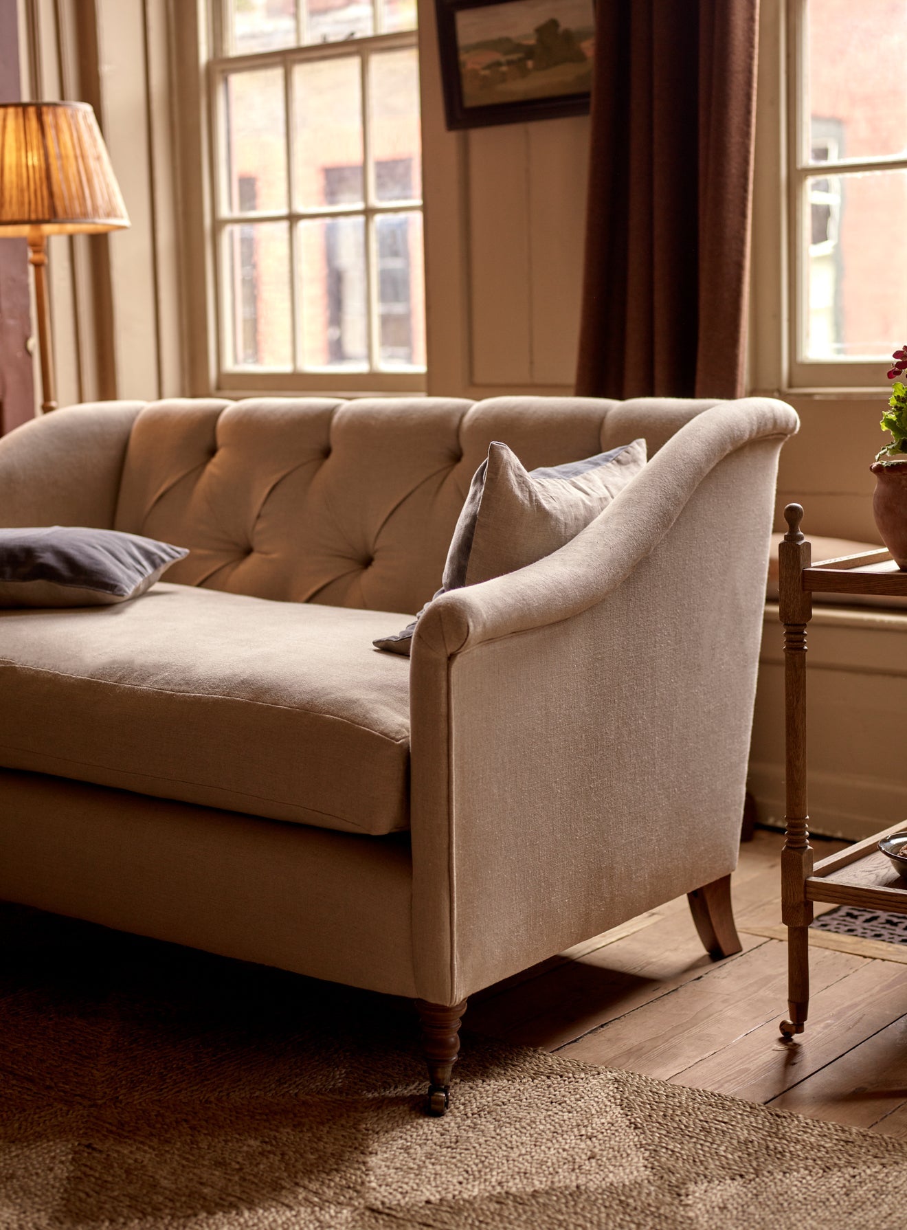 Canapé Elbert, Heritage Ochre Stripe
