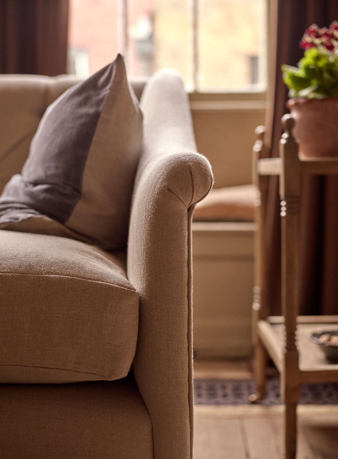 Canapé Elbert, Heritage Ochre Stripe