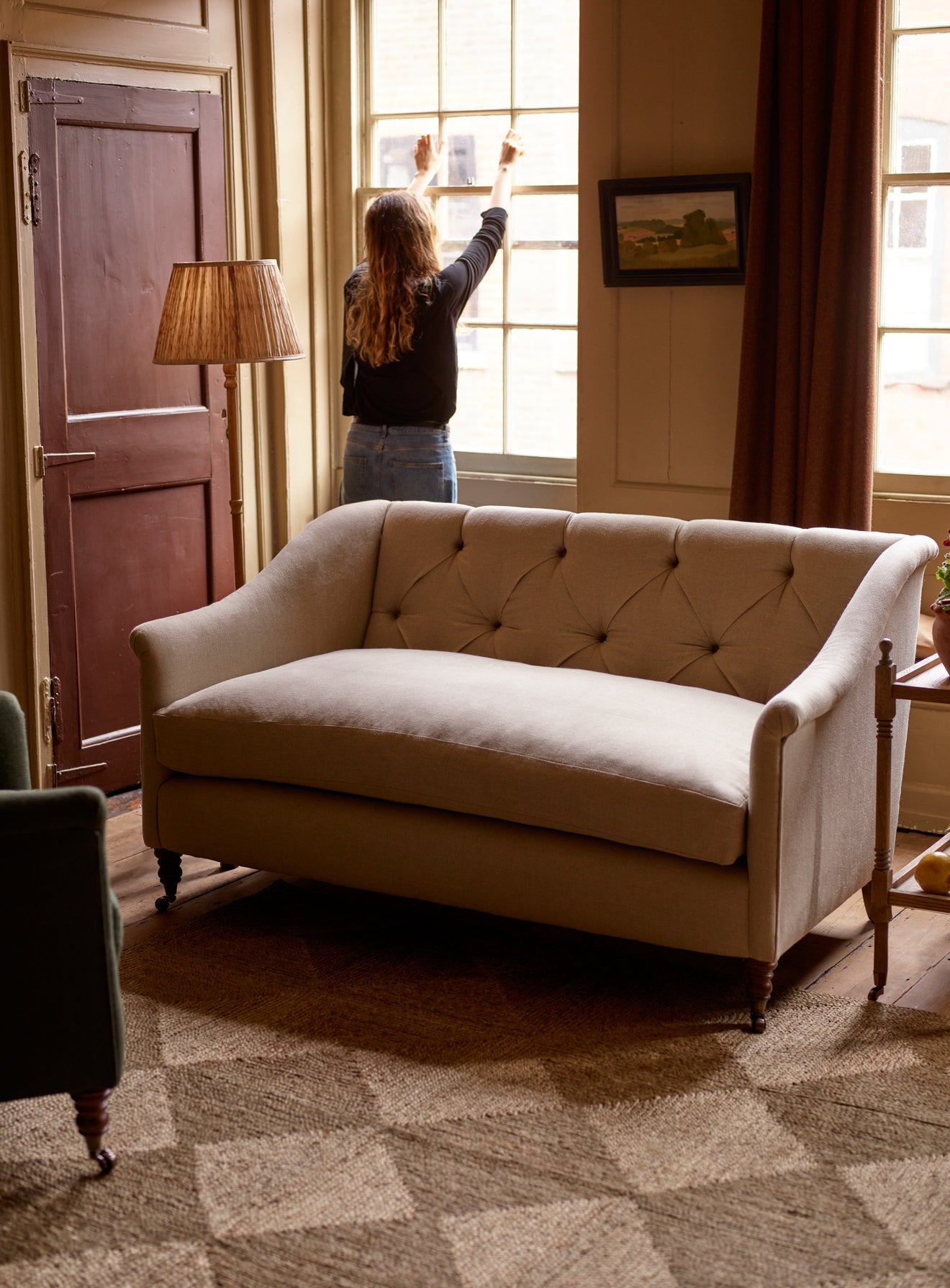 Canapé Elbert, Heritage Ochre Stripe