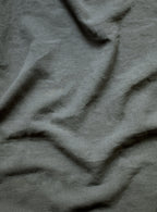 Repose-pieds Edmund, petit, lin gris plomb