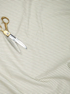 Canapé-lit Warren Loose Cover, motif à rayures taupe Heritage