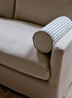 Canapé-lit Warren Loose Cover, rayures grises