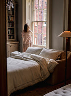 Canapé-lit Warren Loose Cover, coton parchemin
