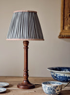 Abat-jour en coton Bonnie, grand, bleu doux