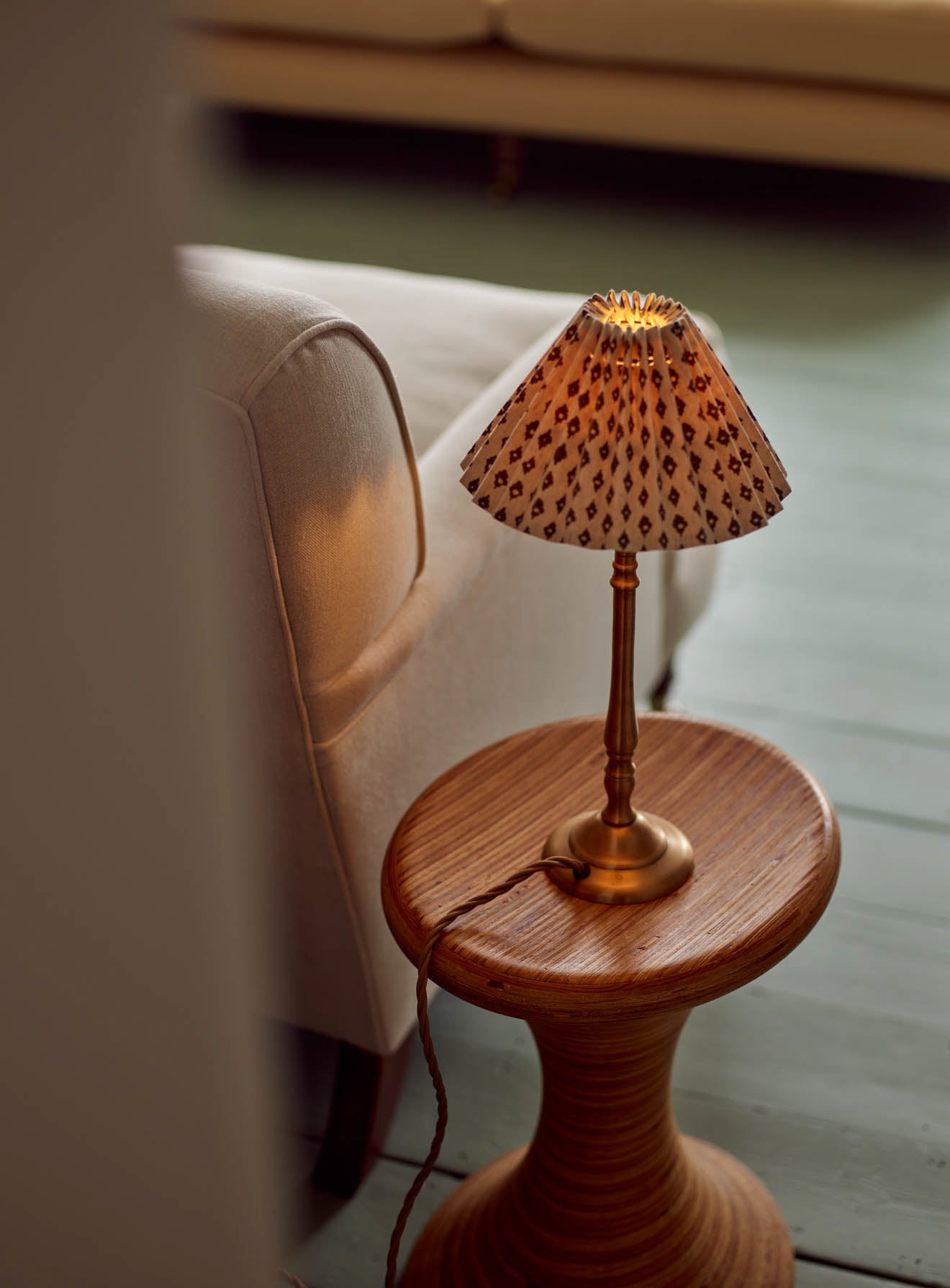 Lampe de table en laiton Barnaby