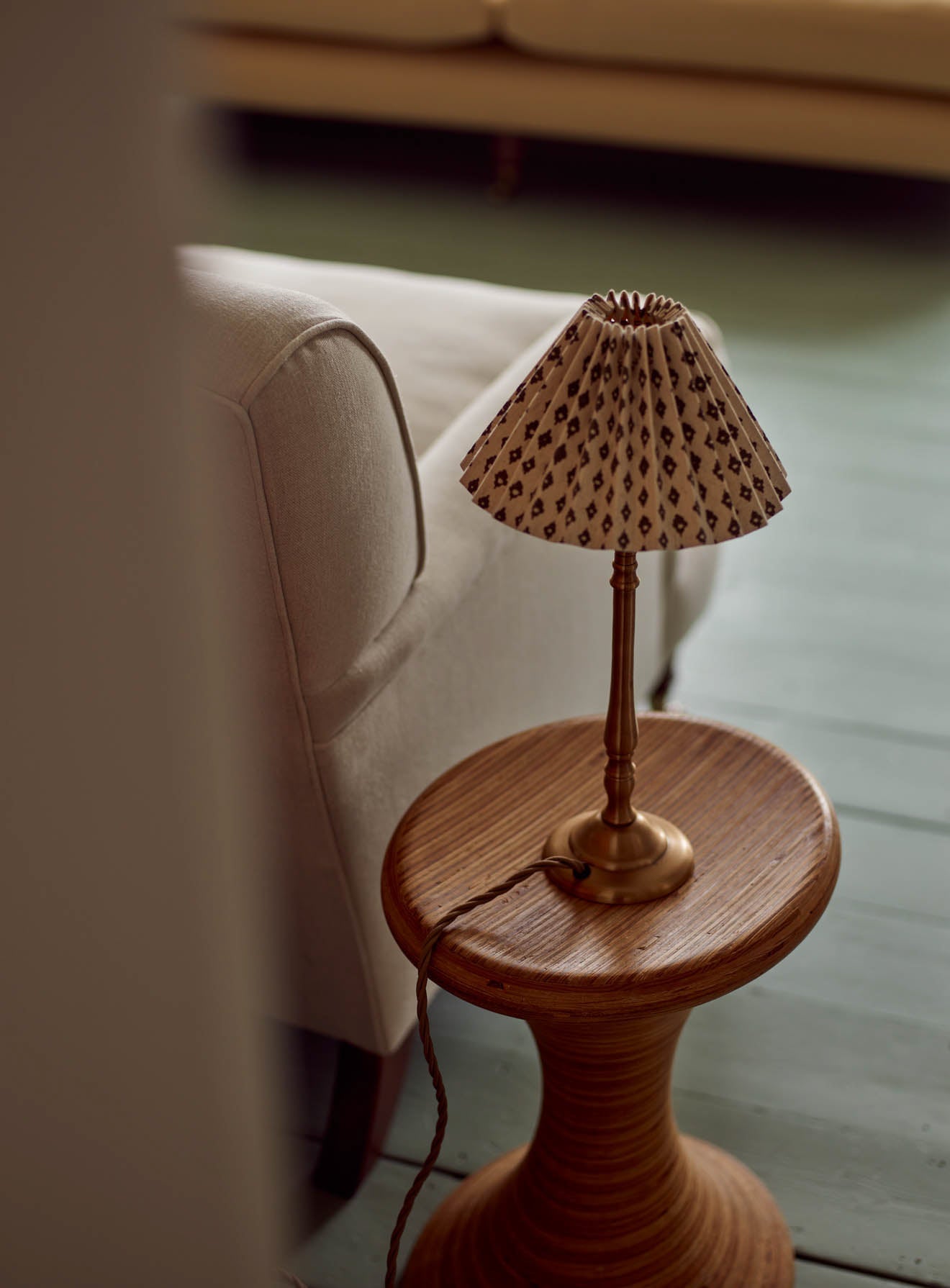 Lampe de table en laiton Barnaby